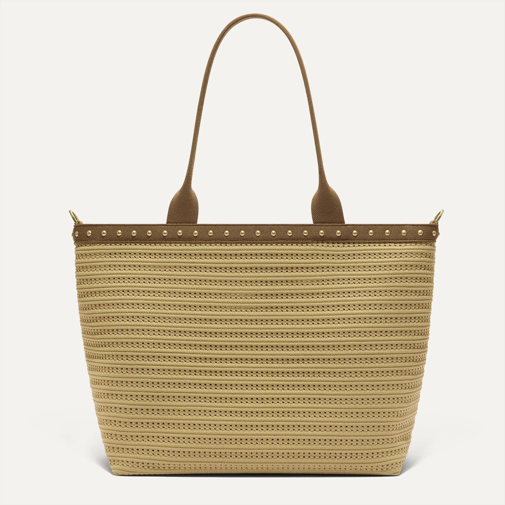 The Lightweight Zip Tote - Brown Butter Crochet