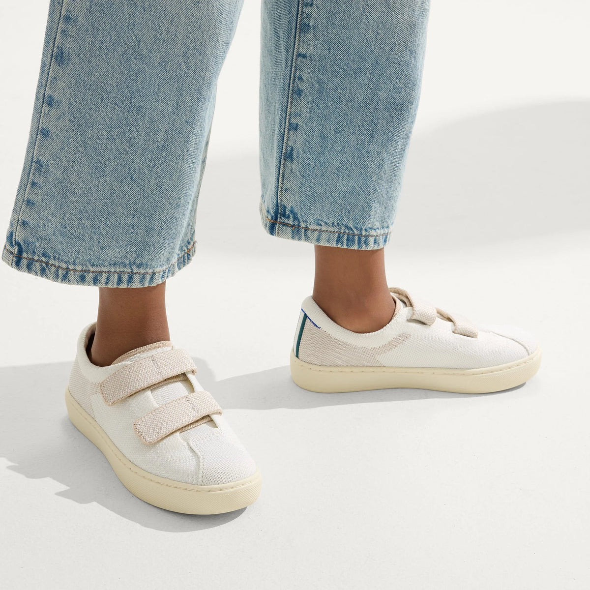 The Kids Strap Sneaker - Vanilla Ice