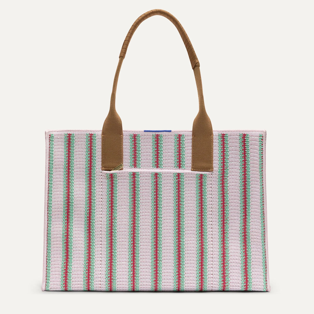 The Classic Tote - Watermelon Market Stripe