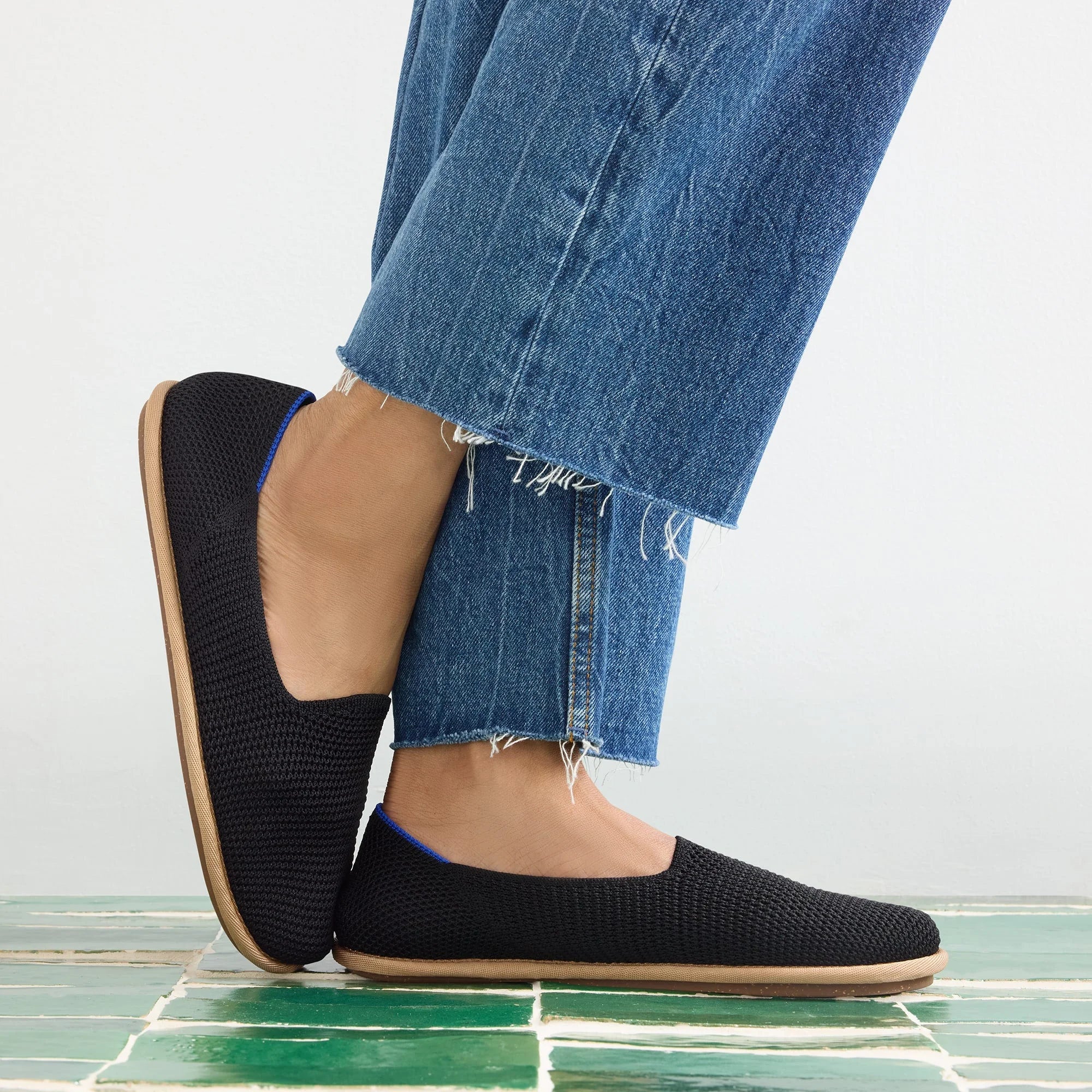 The Cruiser Loafer - Black Raffia-Knit