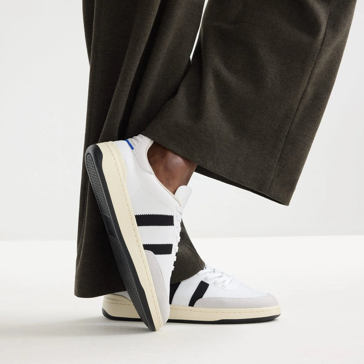The Men's Court Sneaker - Black Drift