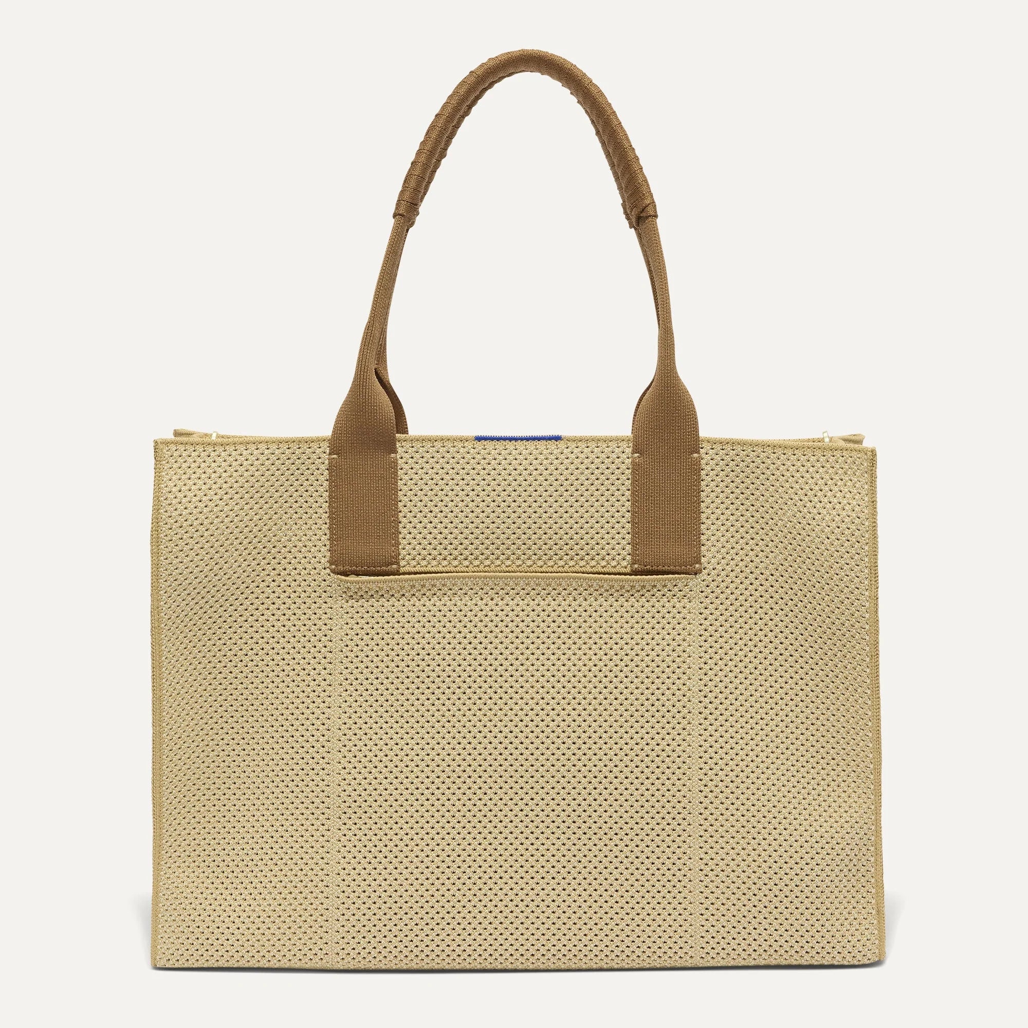 The Classic Tote - Macadamia Open-Knit