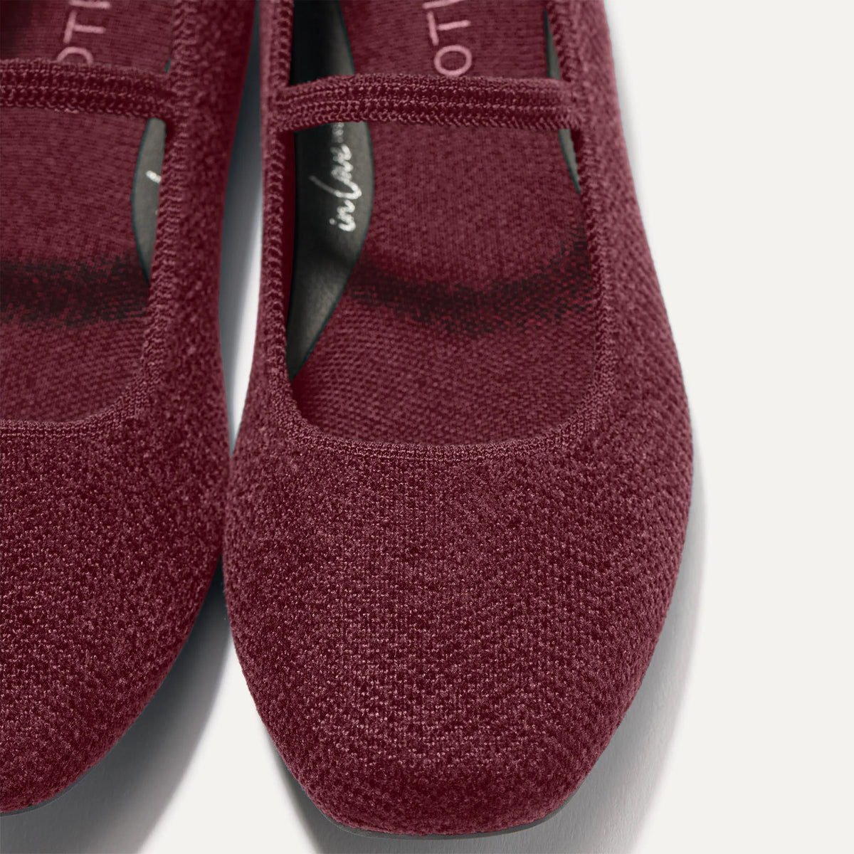 The Max Square Mary Jane - ReVelvet™ Syrah