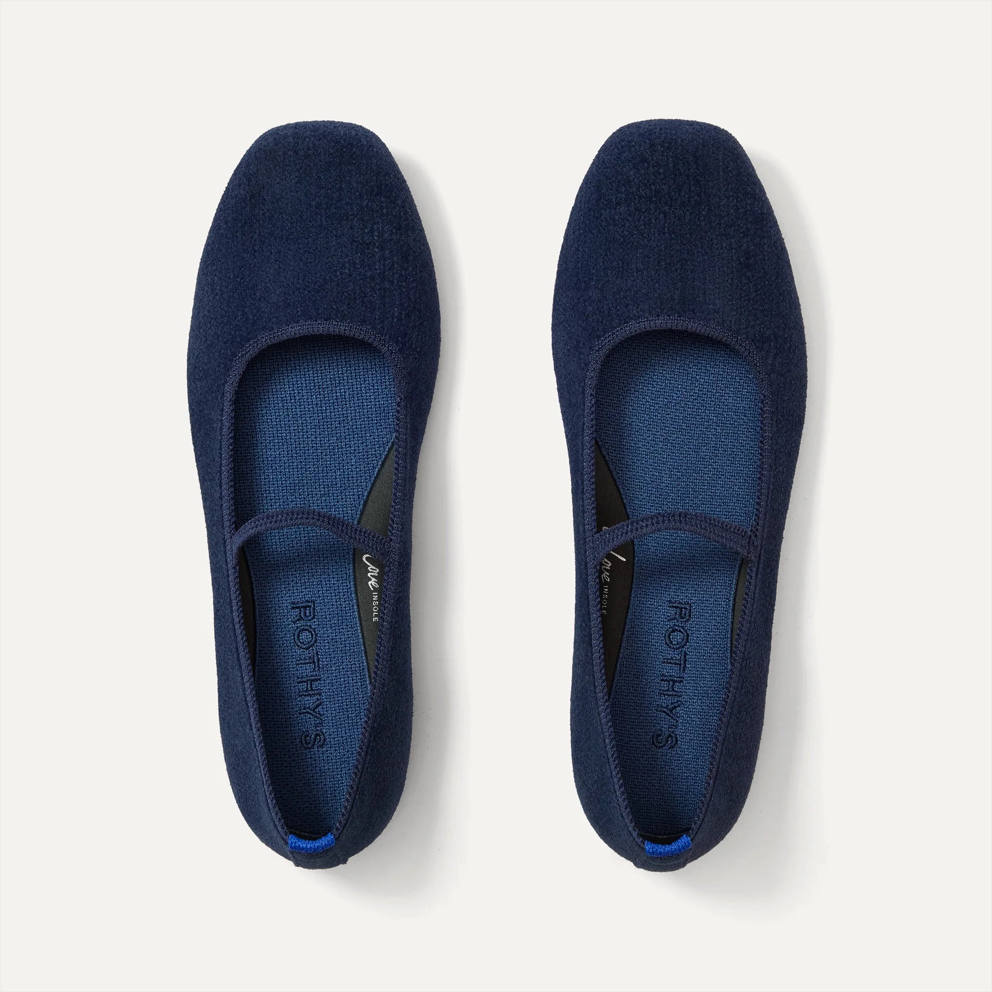 The Max Square Mary Jane - ReVelvet™ Navy